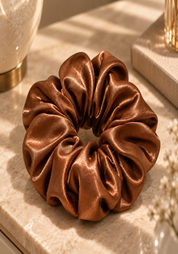 BÉKÉÈ Satin Scrunchie